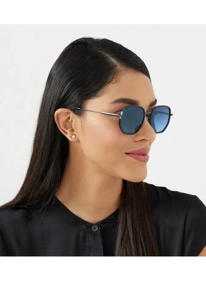 30Sundays 30Sundays ATLAS Unisex Geometric Sunglasses with UV400 Protection