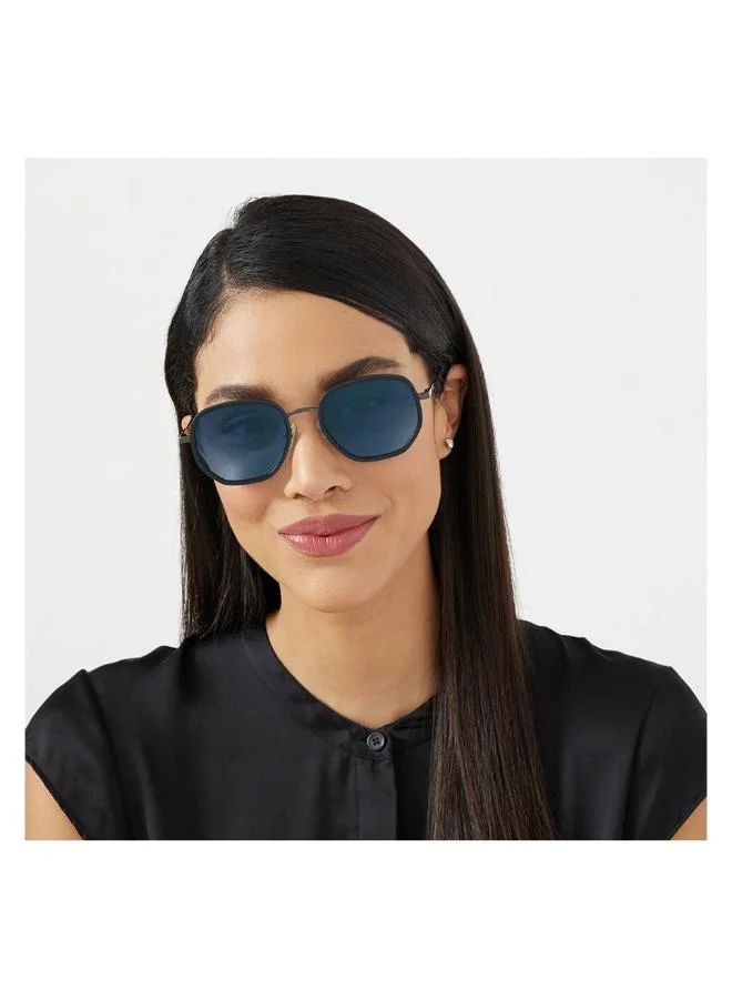 30Sundays 30Sundays ATLAS Unisex Geometric Sunglasses with UV400 Protection