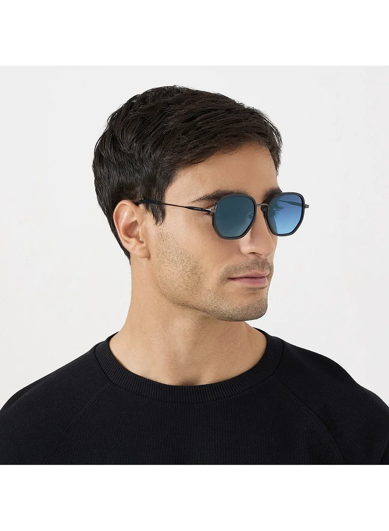 30Sundays 30Sundays ATLAS Unisex Geometric Sunglasses with UV400 Protection