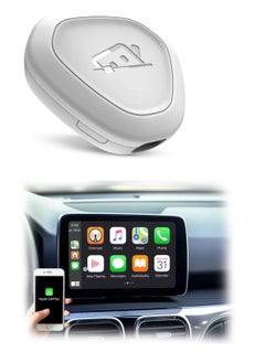 KUKA Wireless CarPlay Adapter – Convert Factory Wired CarPlay to Wireless | Plug & Play, Automatic Pairing, Compact Design | Supports iPhone, Siri, Navigation, Music & Calls  - Image 1