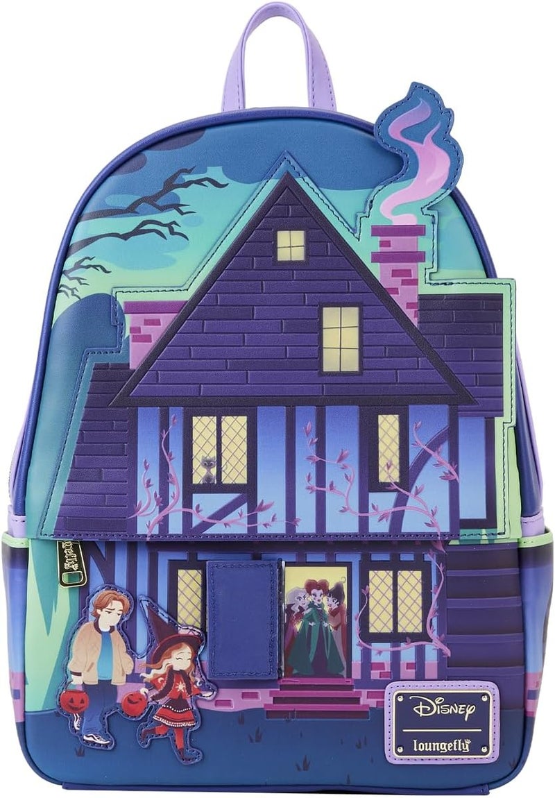 Loungefly Loungefly Disney Hocus Pocus Sanderson Sisters House Mini Backpack - Image 3