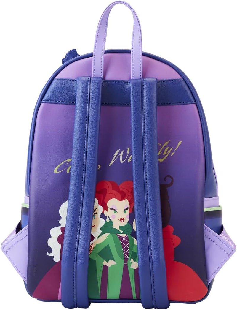 Loungefly Loungefly Disney Hocus Pocus Sanderson Sisters House Mini Backpack - Image 5