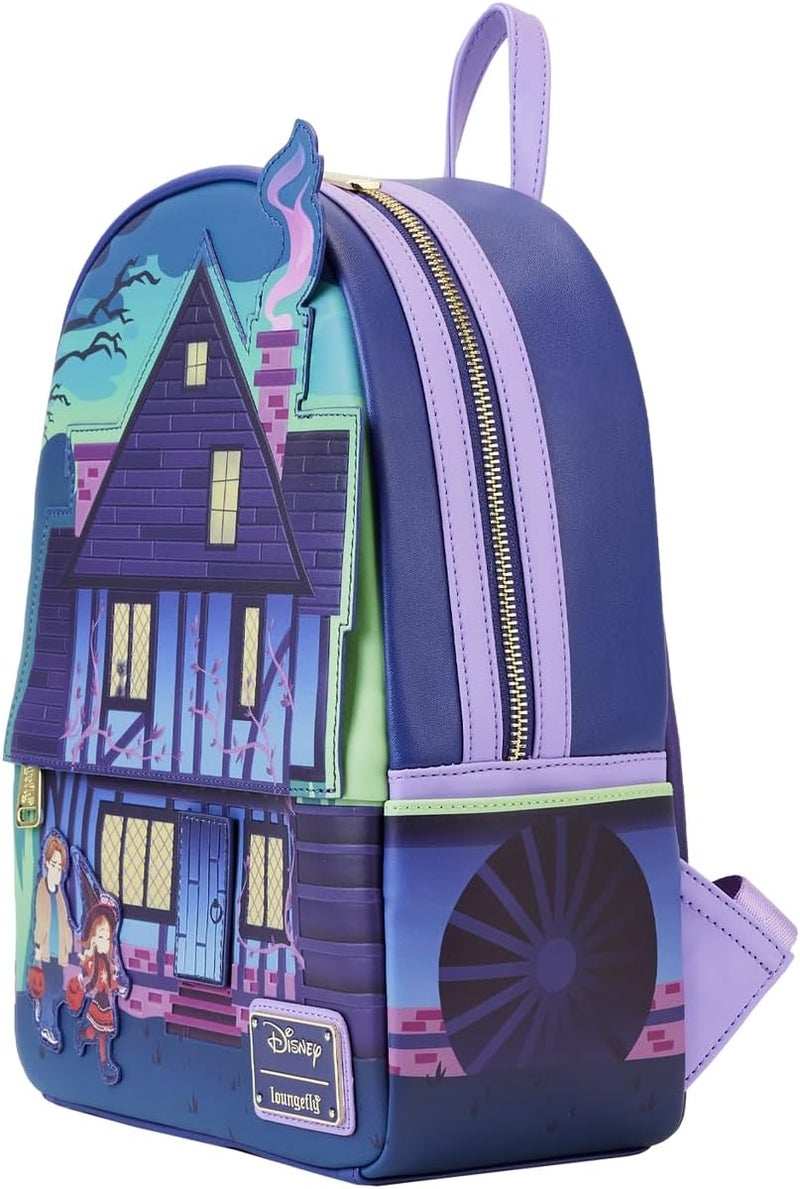Loungefly Loungefly Disney Hocus Pocus Sanderson Sisters House Mini Backpack - Image 4