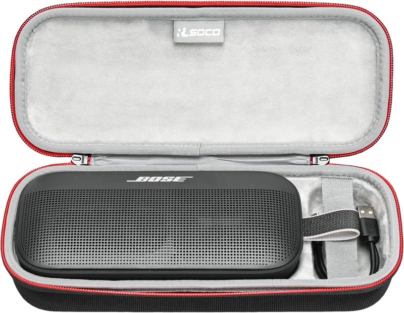 آر كيه باي كيس حقيبة سفر لمكبر الصوت المحمول Bose SoundLink Flex الجيل الثاني - أسود (الحقيبة فقط) - Image 1