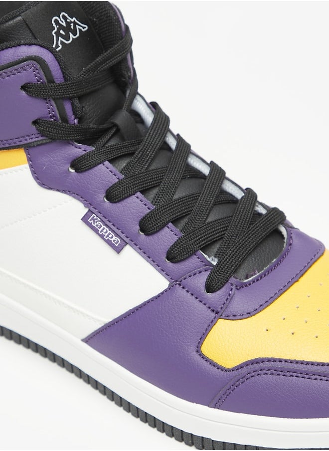 Kappa Men's Lace-Up High Top Sneakers  - Image 5