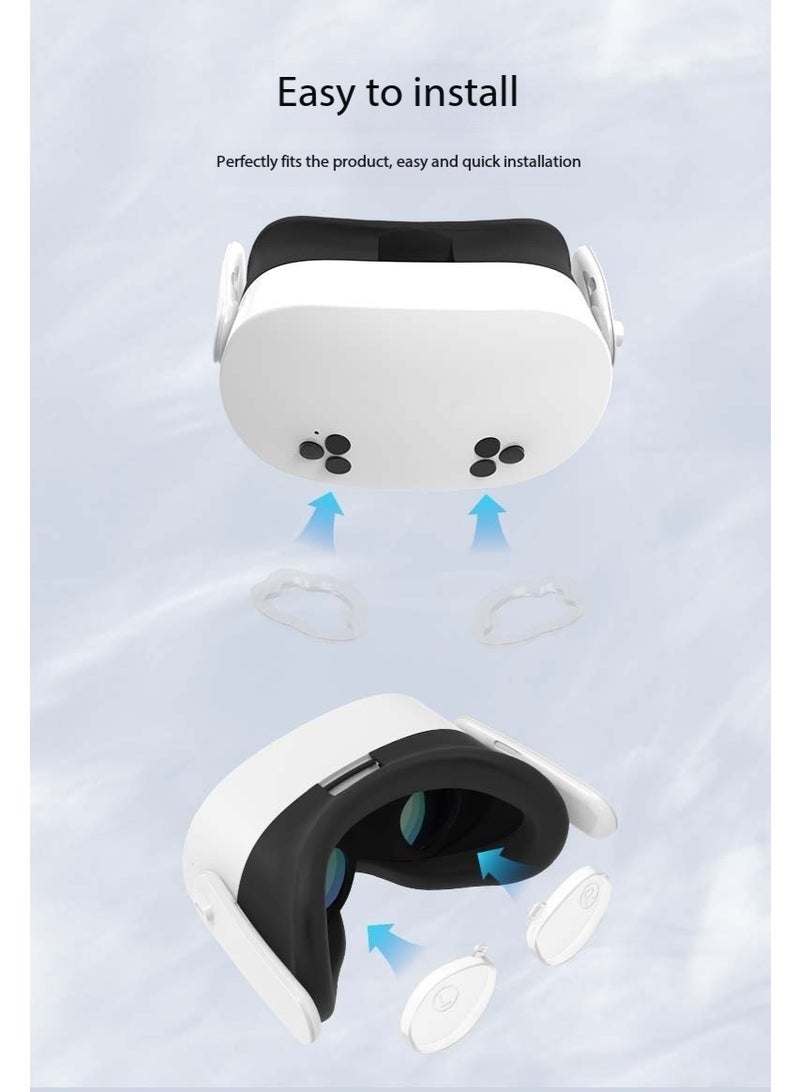 Sisily MetaQuest 3S VR Eye Lens Dust Protective Cover Quest 3S VR Helmet Lens Dust Protective Cover  - Image 4