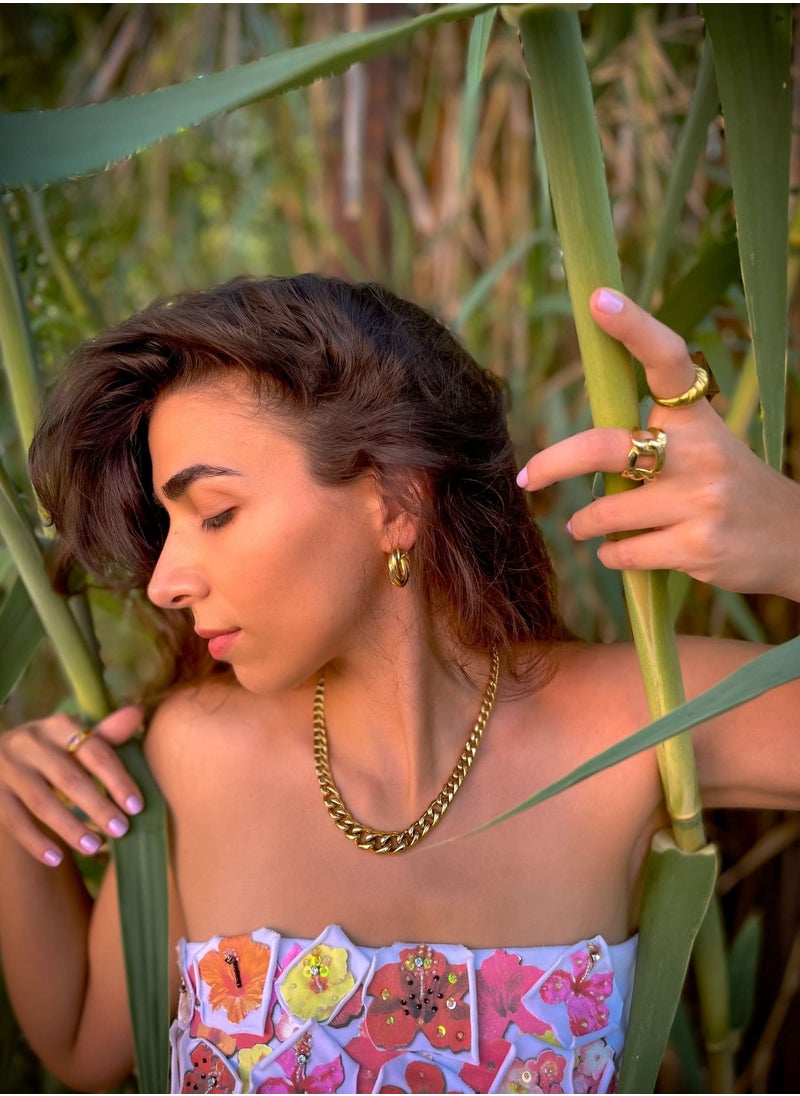 Clé de Lune The Trendy Gradient Bold Necklace  - Image 3