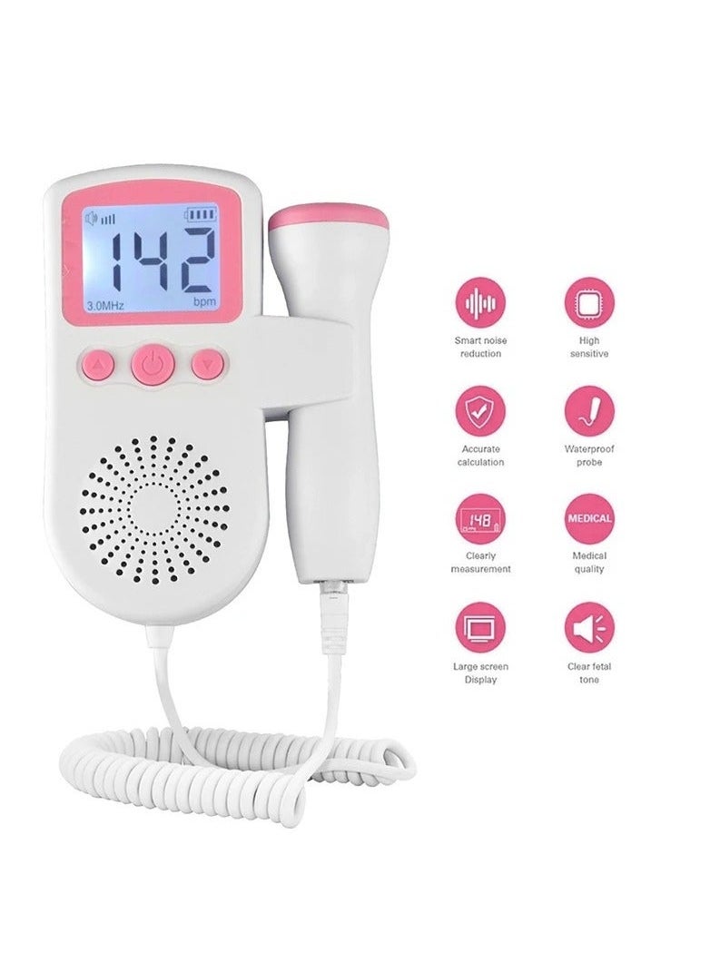 Generic - Home Doppler Fetal Movement Monitor for Pregnant Women - Image 1