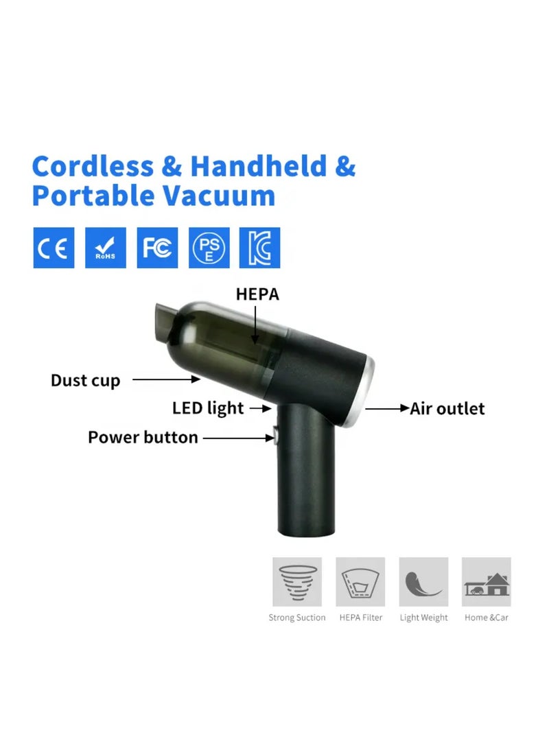 Cordless Car Vacuum Cleaner - Wireless Handheld Vacuum Cleaner Rechargeable Dustbuster - Suction and Blow Function - Handheld Vacuum Cleaner - pzsku/Z9B96B27CD5DF22AFDD39Z/45/_/1731680034/6ba74d86-cb7a-4b35-9287-c860cccfb2fa