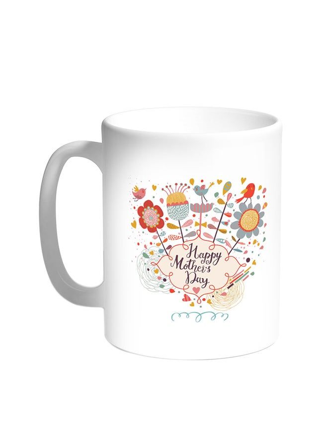 RKN Happy Mother's Day Printed Coffee Mug White 11ounce - Image 1
