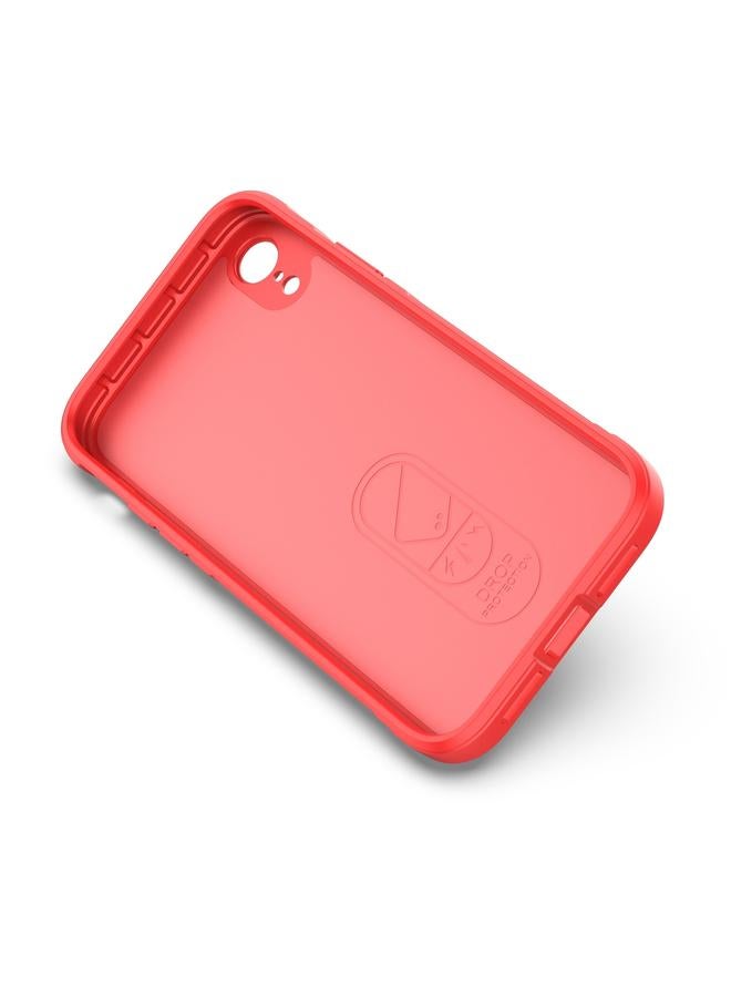 اس-توب جراب لهاتف iPhone XR مصنوع من مادة TPU السحرية + جراب من الفلانيل - Image 5