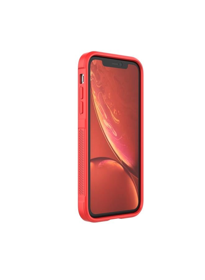 اس-توب جراب لهاتف iPhone XR مصنوع من مادة TPU السحرية + جراب من الفلانيل - Image 3