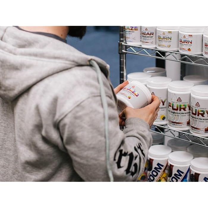 Core Nutritionals كور نيوترشنالز بلاتينوم شريد غير منبه، مسحوق حارق للدهون، حراري مع 1 جرام أسيتيل-ل-كارنيتين 50 حصة (أناناس فراولة) - Image 3