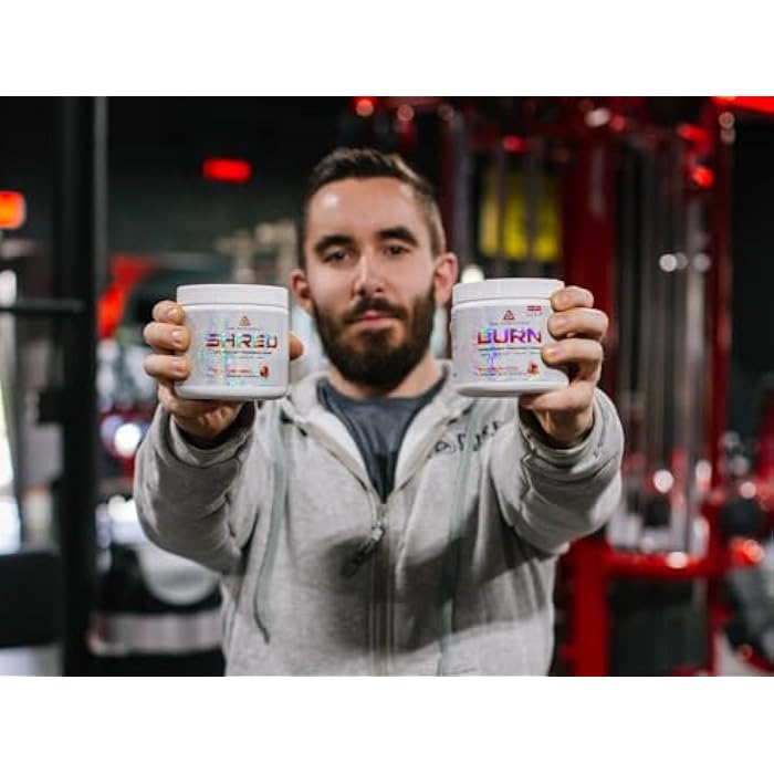 Core Nutritionals كور نيوترشنالز بلاتينوم شريد غير منبه، مسحوق حارق للدهون، حراري مع 1 جرام أسيتيل-ل-كارنيتين 50 حصة (أناناس فراولة) - Image 5