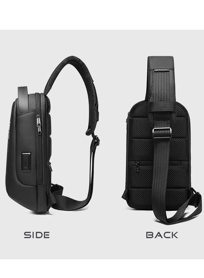 بانجي حقيبة كتف كروس بدي مقاومه للماء من بانجي تحتتوي على منفذ يو إس بي - Image 2