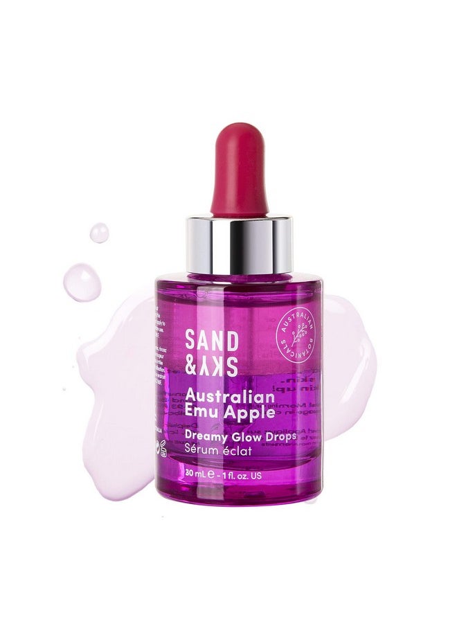 Sand & Sky Sand & Sky Australian Glow Berries Dreamy Glow Drops - Bi-Phase Hyaluronic Acid Serum with Vitamin C and Jojoba Oil Facial Serum Face Care  - Image 1