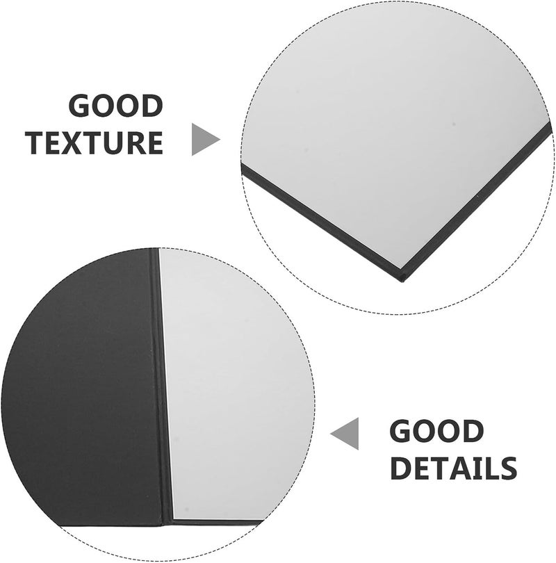 A3 Silver Photography Reflector Cardboard Portable Foldable Light Diffuser Board for Natural Light Control in Indoor and Outdoor Photo Shooting - Image 3
