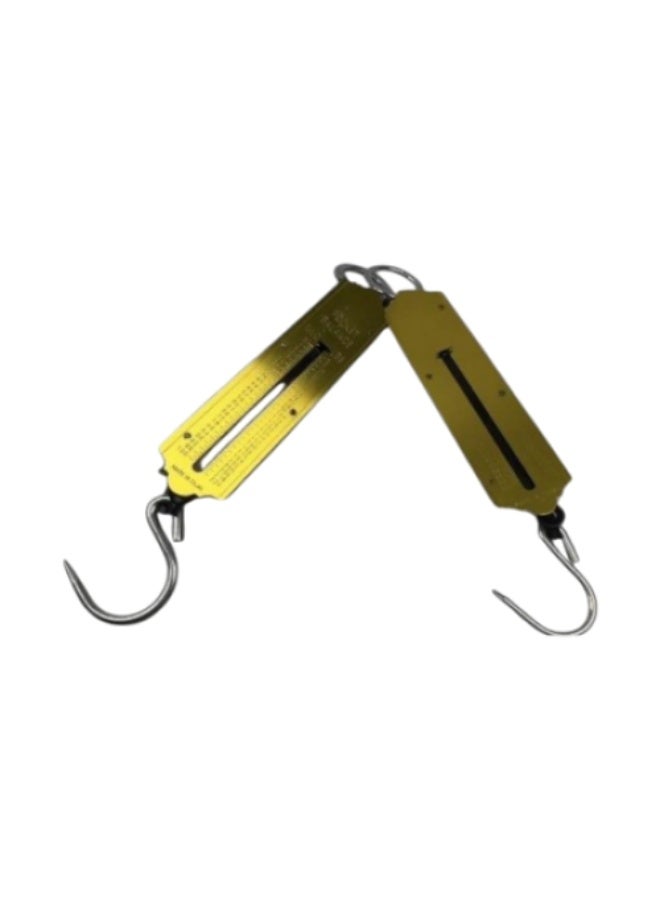 Yellow Spring Scale with Hook
