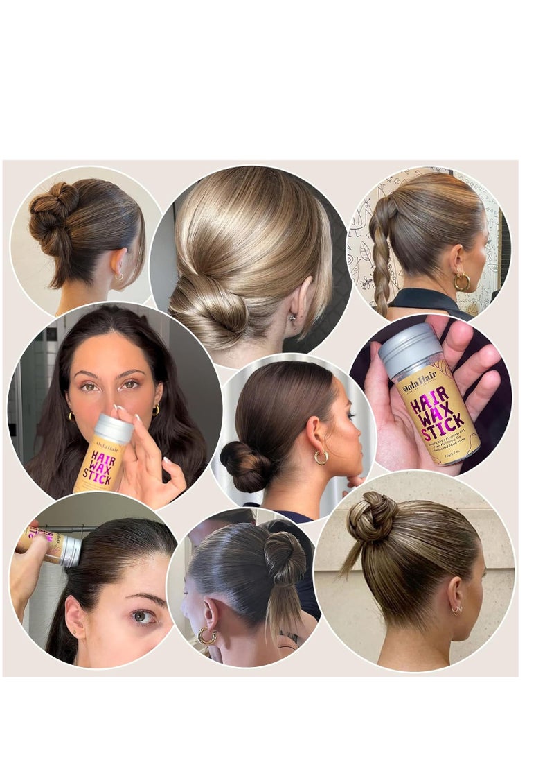 Dolahair - Dolahair Hair Wax Stick for Flyaways, Smoothing, and Slick Back - Hair Pomade for Women and Kids (2 Pack) - Image 1