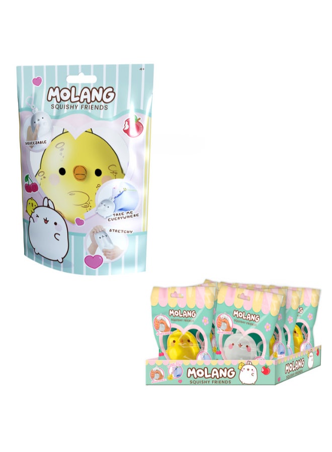 EOLO Molang & Piu Piu Squish Friends Assorted - Image 4