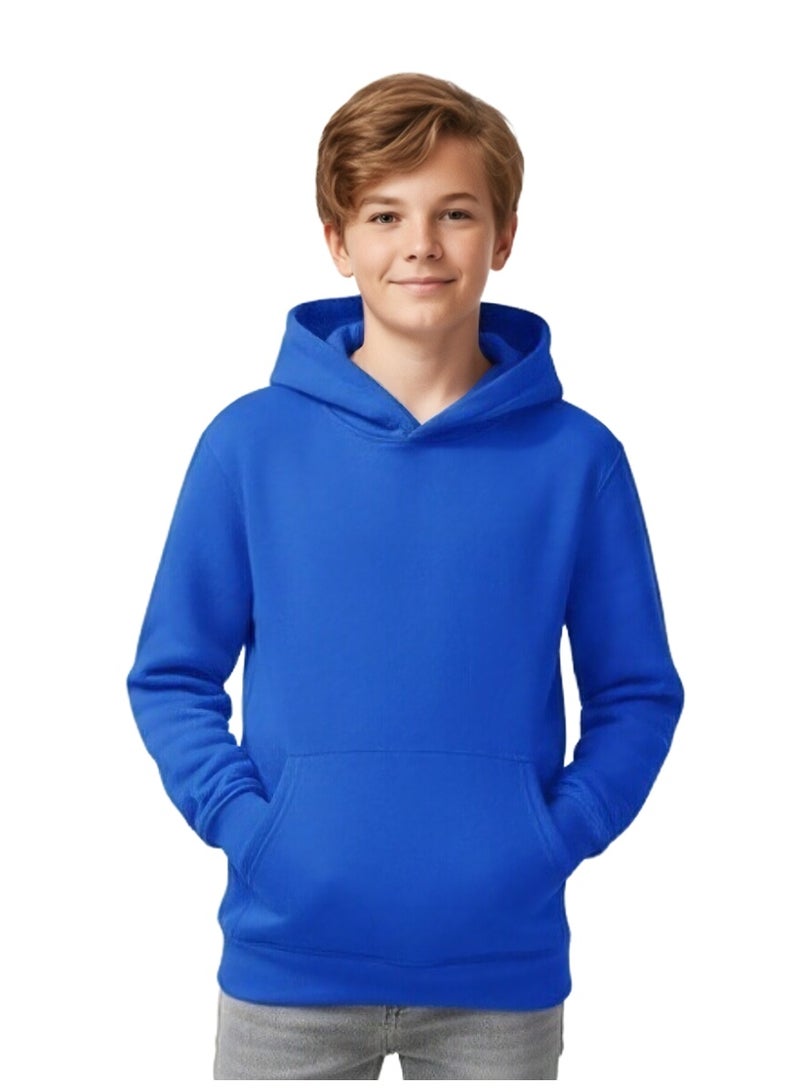 ويني بي هودي قطن للأطفال صبيان وبنات | سترة شتوية للشباب مع جيب، سترة ربيعية دافئة | مقاسات من الرضع إلى المراهقين من 2-16 سنة - Image 1