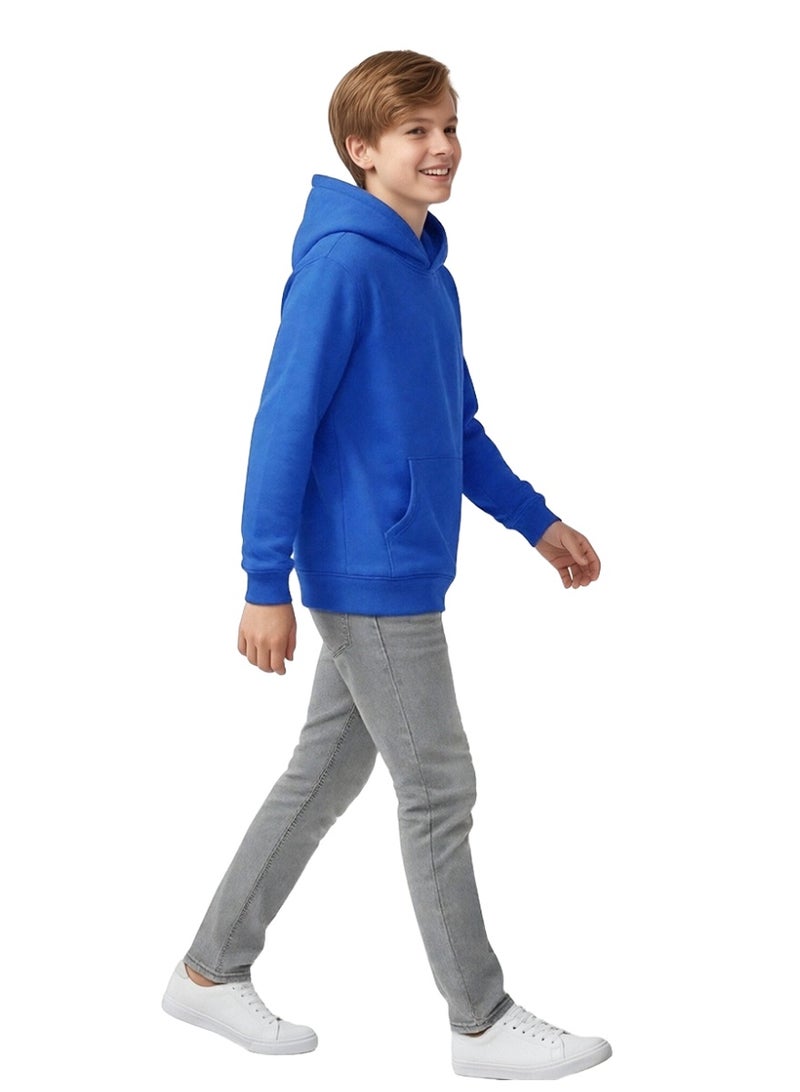 ويني بي هودي قطن للأطفال صبيان وبنات | سترة شتوية للشباب مع جيب، سترة ربيعية دافئة | مقاسات من الرضع إلى المراهقين من 2-16 سنة - Image 3