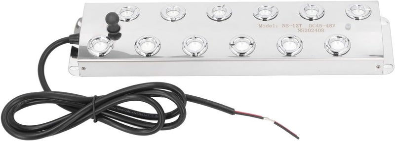 Focket Ultrasonic Fogger, 12 Heads Enhanced Mist Maker with 1.5m Cable for Pond Garden Lawn Rockery Greenhouse - Image 5