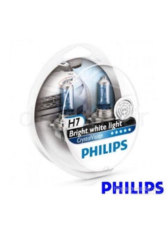 Philips H7 Crystal Vision Bright White Light 4300K ​​Made in Germany  - Image 2