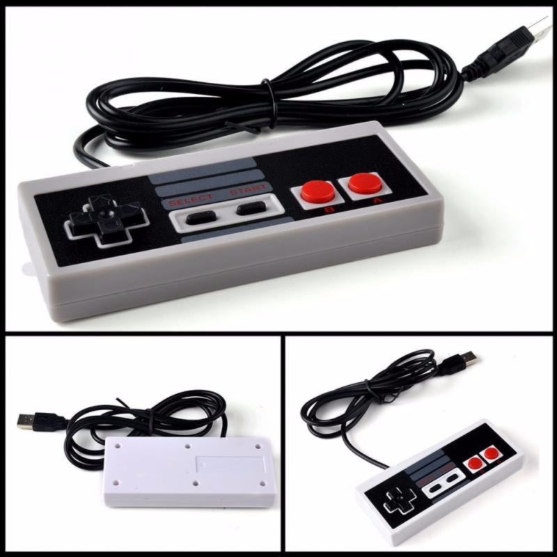 وحدة تحكم NES USB، تشغيل فوري، أزرار فائقة الحساسية للتحكم الدقيق - وحدة تحكم كلاسيكية بأزرار قابلة للتكوين، متوافقة مع ويندوز وماك أو إس لألعاب الريترو. - Image 5
