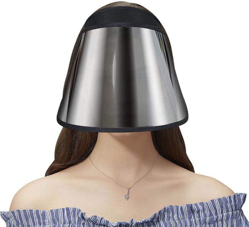 VIOKKO Face_Shield Protector Sun Visor Hat UV Protection Summer Sun Cap Great for Oudtoor Hiking Camping Golf Tennis Cycling - Image 1