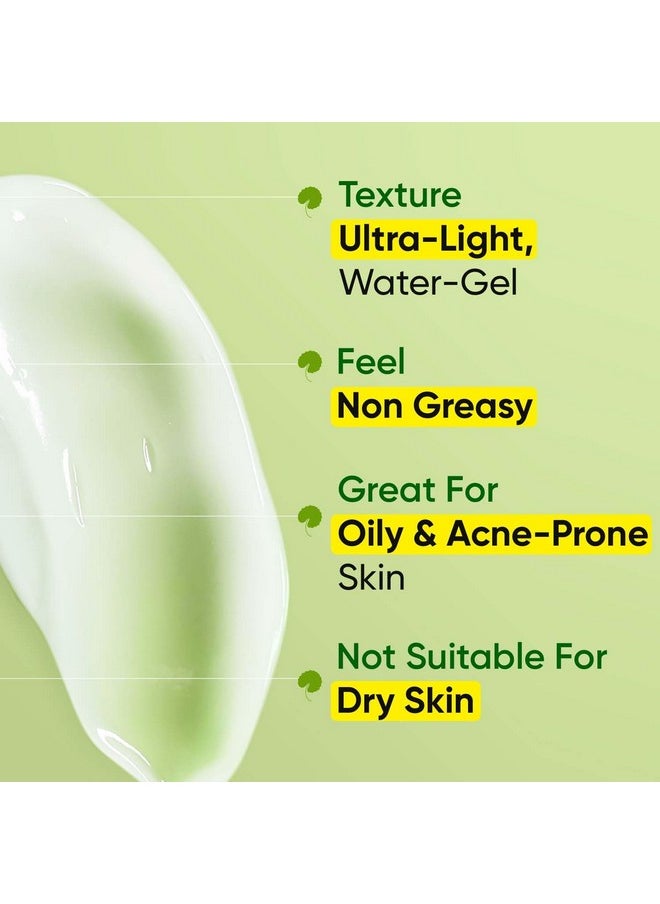 Dot & Key Cica + Niacinamide Oil-Free Face Moisturizer For Calm, Acne Free Hydrated Skin Fades Acne Scars & Dark Spots, Soothes Redness & Irritation | For Oily, Acne Prone & Sensitive Skin | 60Ml Jar  - Image 4