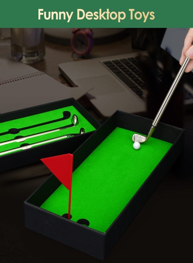 Bruiefpap Golf Pen Gifts for Men, Christmas Stocking Stuffers for Adults Men Dad Husband Him Teen Boss Coworkers, Funny Birthday Gifts for Golf Lover, Mini Desk Golf Sets Novelty Golf Gag Gifts - Image 5