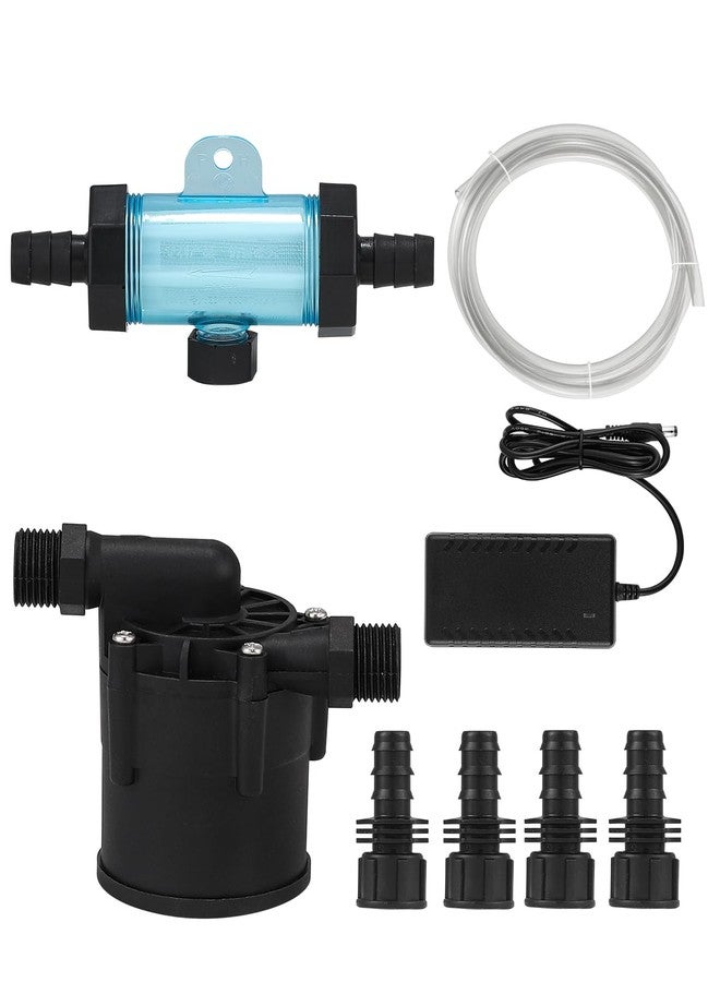 BAOSHISHAN Ice Bath Accessories Kit, Cold Plunge Kit with 317GPH External Pump, Filter, 1/2” to 0.71" Connector, Hose, Compatible 500L 300L Aquarium Chiller & Inflatable Cold Plunge Tub - Image 1