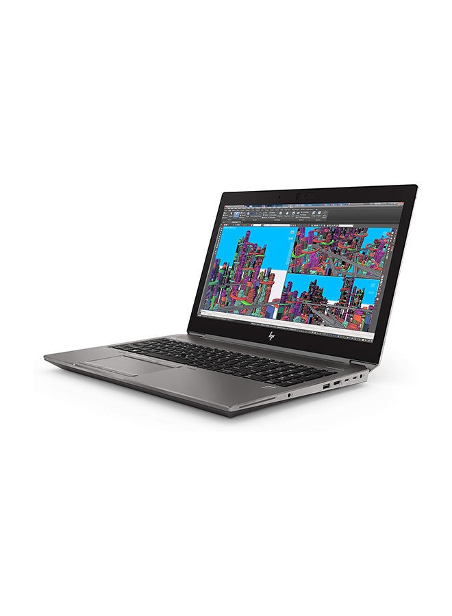 HP Renewed - ZBook 15 G5 Laptop With 15.6-Inch Full HD Display, Intel Core i5-8300H/8th Gen/16GB RAM/256GB SSD/Intel UHD 630 Graphics/Windows 10 Pro English GREY - Image 2
