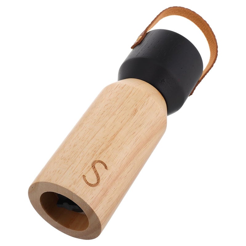 6 Inch Wooden Manual Mini Pepper Grinder And Salt Shaker With Lid For Kitchen Bbq Travel - Image 2