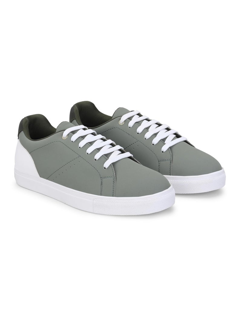 Centrino Women Casual Sneaker | Ultra Soft Cushion | Trendy & Lightweight Design | Low Top Flat Sole | Colorblock Sneakers | White Sneakers Girl Shoes 7603-11 - Image 3