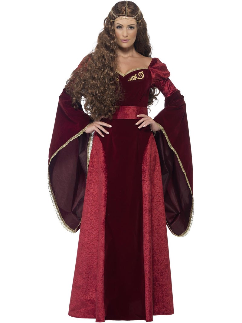 Smiffys Medieval Queen Deluxe Costume - Image 4