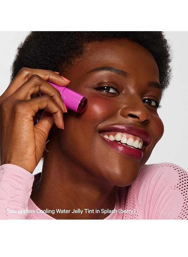 Milk Cooling Water Jelly Tint Lip + Cheek Blush Stain, Blush Stick for Cheeks, Jelly Blush Stick, Longlasting Non-Stick, Paraben-Free, 0.17 oz (Splash) - Image 5