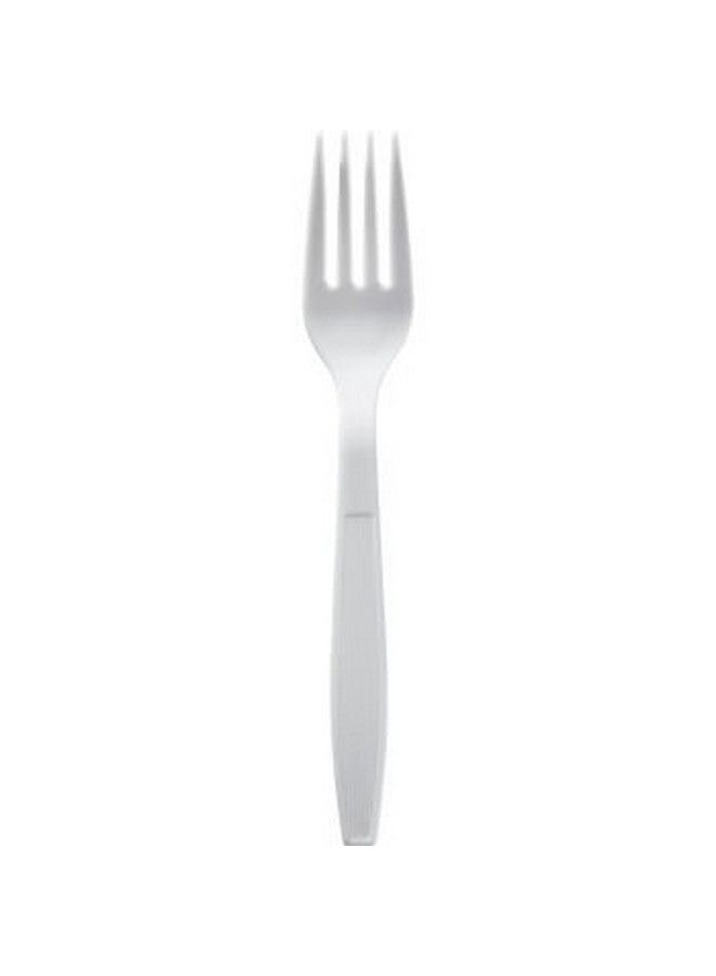 Solo Plastic Fork White 500Ct - Image 3