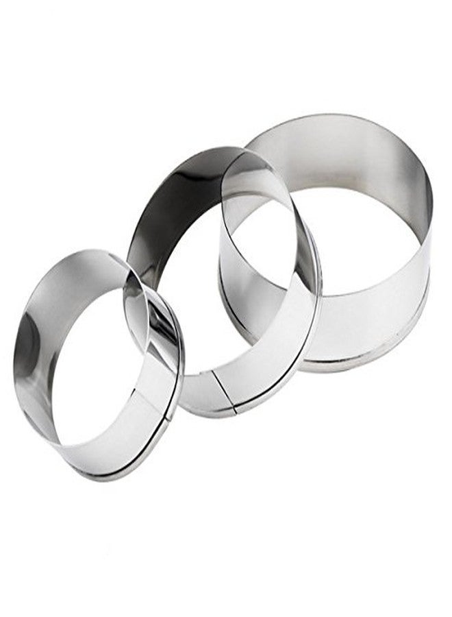 فوتابا قطاعة بسكويت دائرية من الفولاذ المقاوم للصدأ من فوتابا - 3 قطع - Image 4