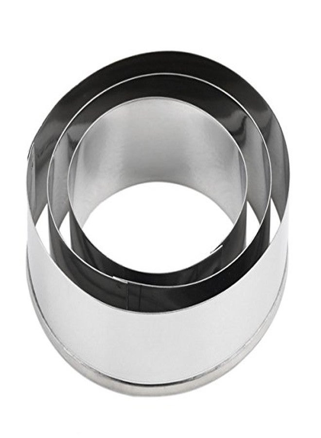 فوتابا قطاعة بسكويت دائرية من الفولاذ المقاوم للصدأ من فوتابا - 3 قطع - Image 5