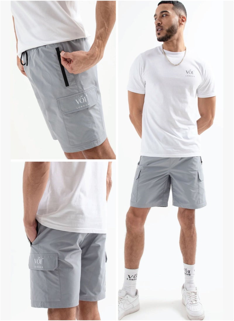 Voi Voi Brookstreet Men’s T-Shirt & Shorts Set  - Image 1