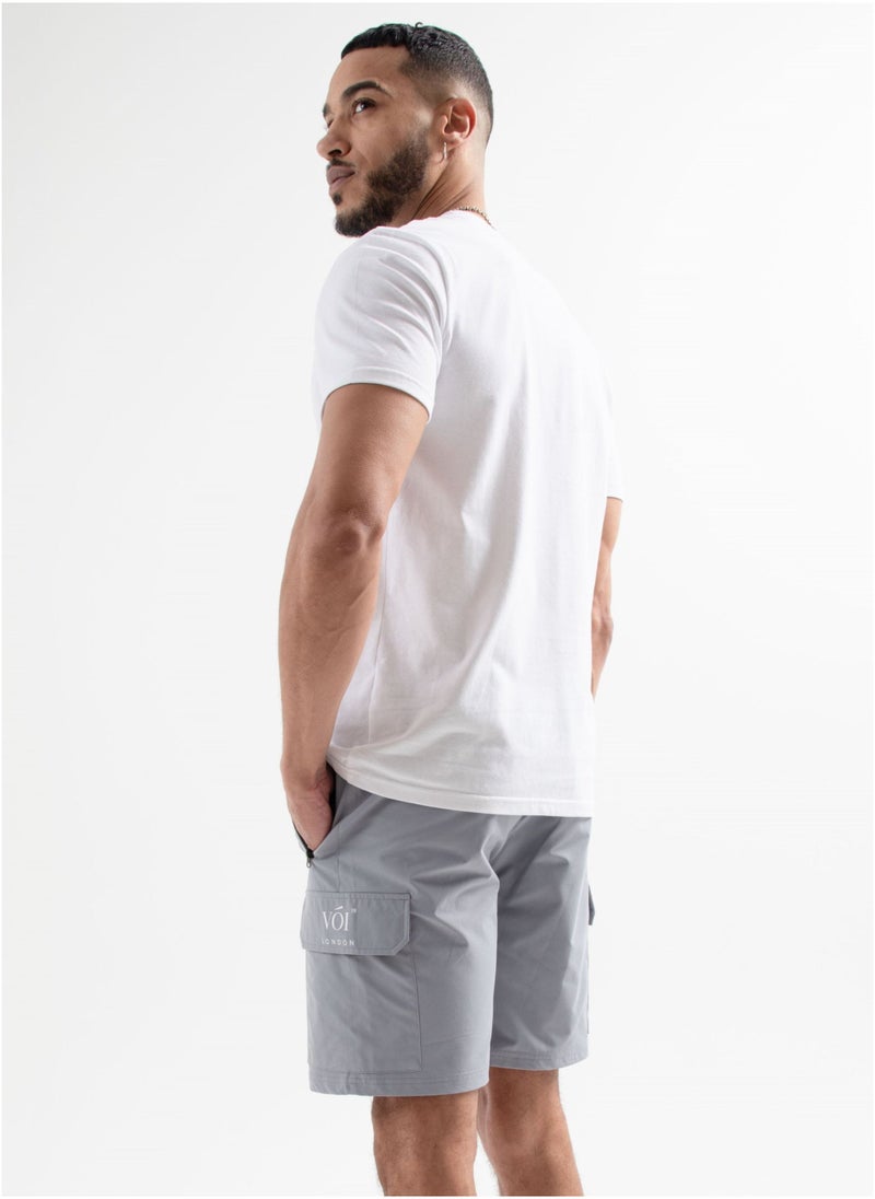 Voi Voi Brookstreet Men’s T-Shirt & Shorts Set  - Image 4