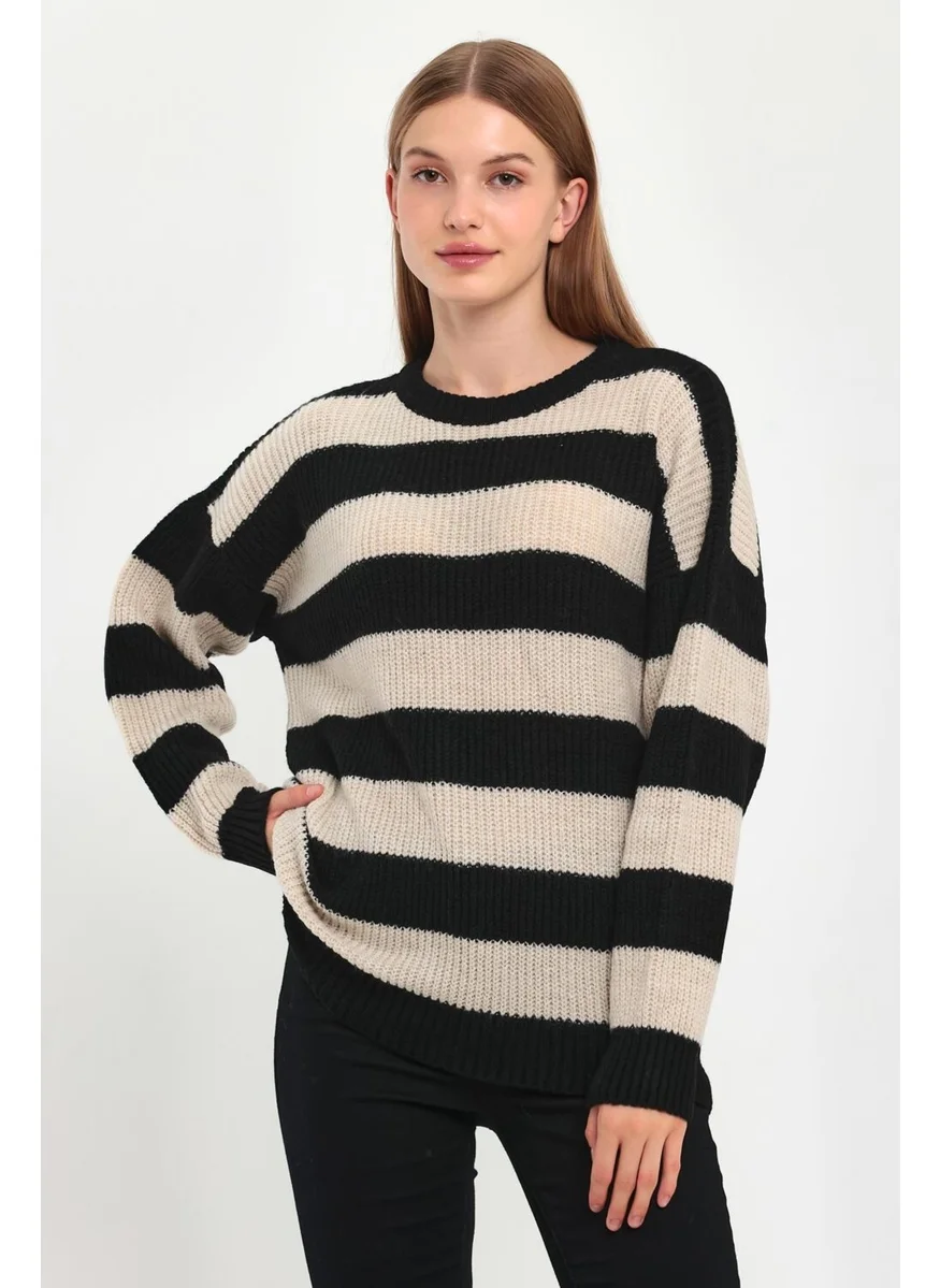 Alexandergardi Alexandergardı Crew Neck Knitwear Sweater (B23-5803)
