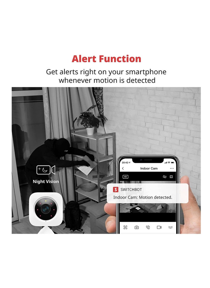 Security Indoor Camera with Motion Detection with Night Vision And 2 Way Audio