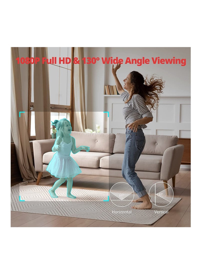 Security Indoor Camera with Motion Detection with Night Vision And 2 Way Audio