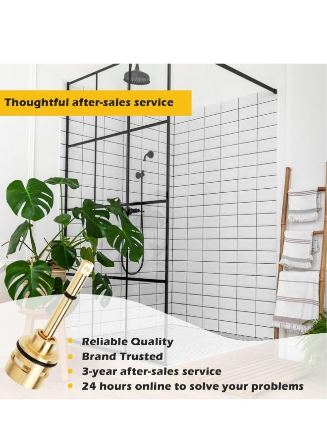 RP51919 6 Setting Diverter Cartridge, RP51919 6 Setting Diverter Cartridge Replacement, for RP51919 Shower Cartridge, Easy to install, Brass Construction, No More Leakage - Image 2