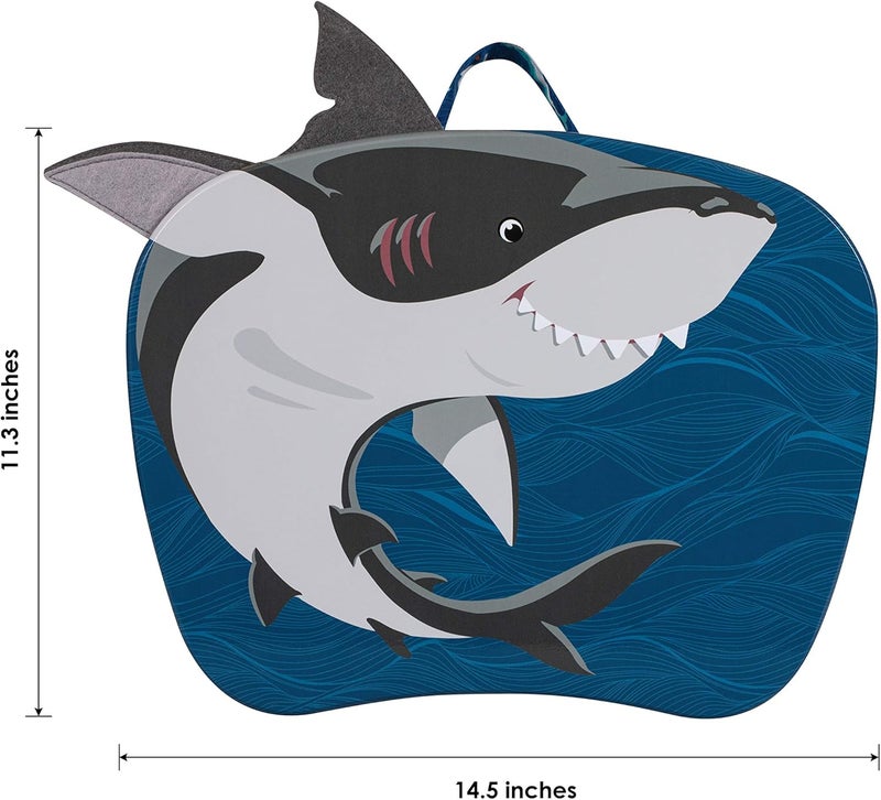 LapGear Lap Pets Lap Desk for Lil' Kids - Shark - Fits up to 11.6 Inch Laptops - Style No. 46753 - Image 5