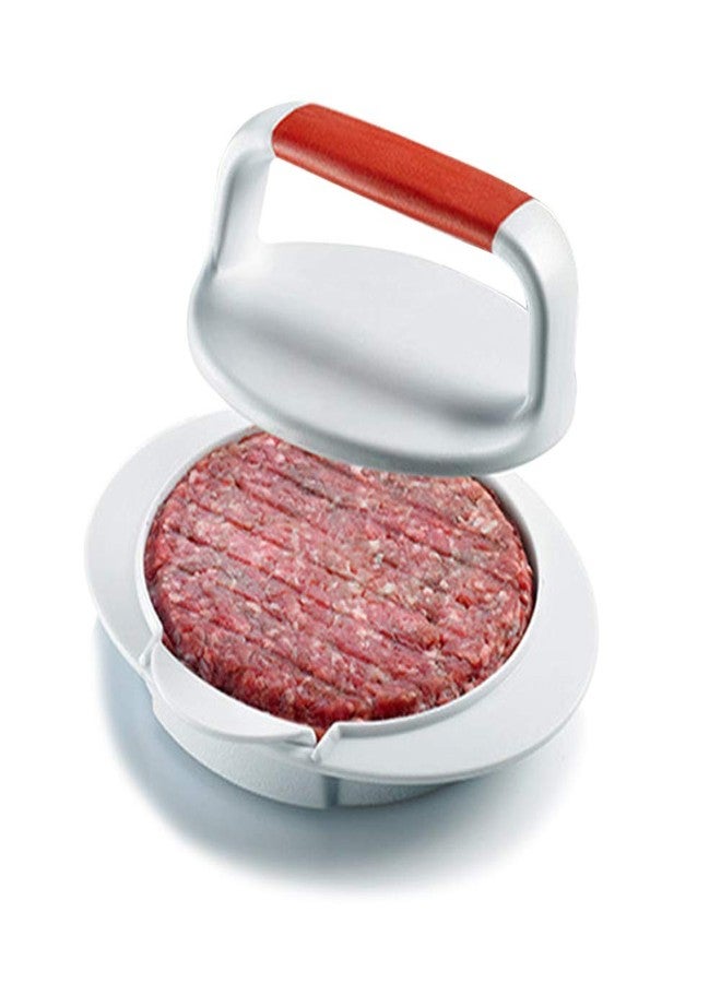 QELEG Non Stick Burger Press, Hamburger Maker Mold, BBQ Patty Juicy Regular Beef Maker Round - Image 1