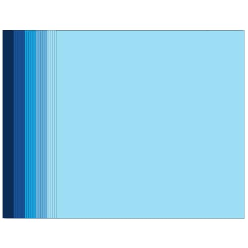 WEKOOSE Blues Cardstock Art Paper 20 Sheets 12 x 12 Craft Cover Stock Stash Pack- Assorted Colored Scrapbook 80lb Card Stock for Construction Crafts, Embossing, Quilling, Cardmaking - Image 1
